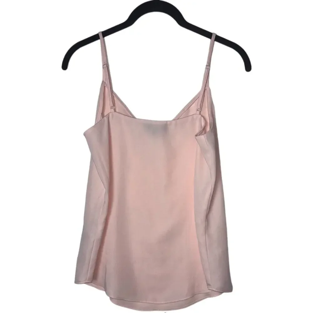 J. Crew V-neck camisole spaghetti strap tank Women's size XXS | 00 in pale pink